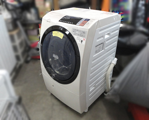 日立 ドラム式洗濯乾燥機 11kg/6kg BD-SV110AR N 2017年製 ビッグドラム 札幌市 白石区 東札幌