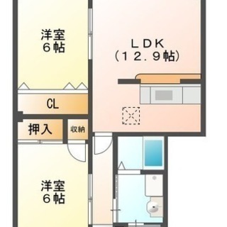 揖斐郡大野町大野　２LDKアパート、初月賃料がワンコイン（５００円）！！　即入居可。家賃４．３万円。（ハイステージ大野）キャンペーン中の為１室限定。 - 揖斐郡