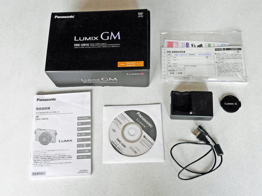 良品 ！再！最終値下げ! ★おまけ7358円相当付★ パナソニック Panasonic LUMIX DMC-GM1K レンズキット（オレンジ）デジタル一眼　ミラーレス　取説・箱・付属品完備