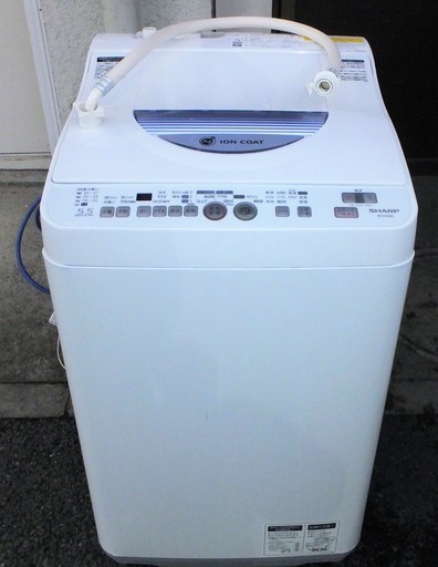 ☆シャープ SHARP ES-TG55L 5.5kg Ag+イオンコート 洗濯乾燥機◆清潔・節水・スピーディ