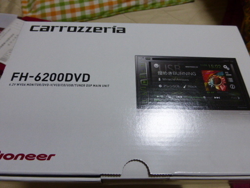カロッツェリア　DVD　USB　CD　FH-6200DVD　未使用