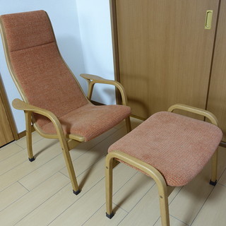 スウェデッセ　ラミノ　イージチェア＆オットマン　ハイバックチェア