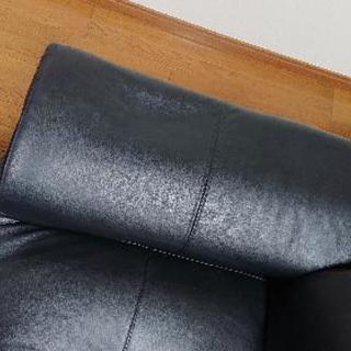 本革大型カウチソファー(美品)