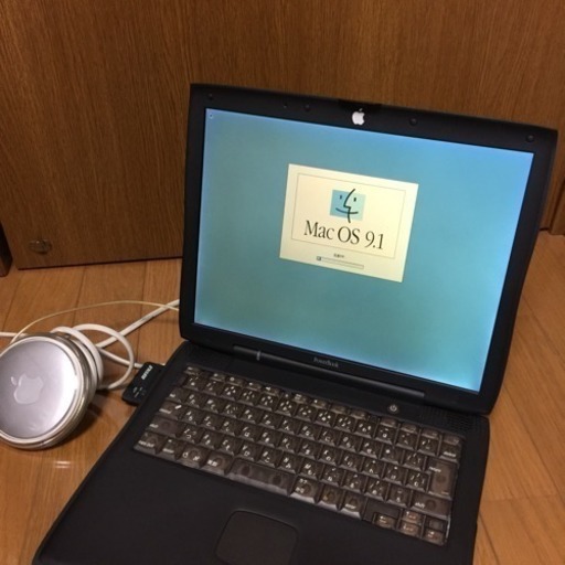 Apple アップル マッキントッシュ パワーブック G3 アンティーク ノートPC OS⒐1