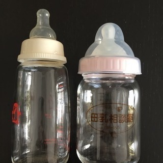 哺乳瓶2本 母乳相談室、チュチュベビー