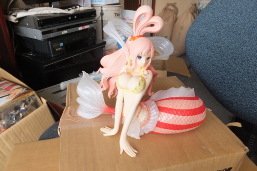 ワンピース しらほし姫人魚フィギュア オカチャン 石田のフィギュアの中古あげます 譲ります ジモティーで不用品の処分