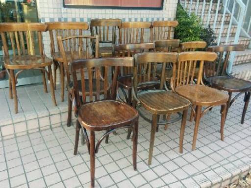 食卓用アンティーク風木製イス一脚 1000円 価格応相談 ロビン 藤岡の家具の中古あげます 譲ります ジモティーで不用品の処分