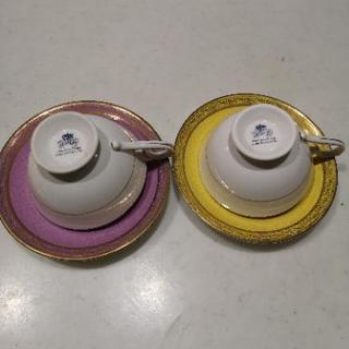 AYNSLEY エインズレイ　カップ、ソーサー　2点　ティーカップ