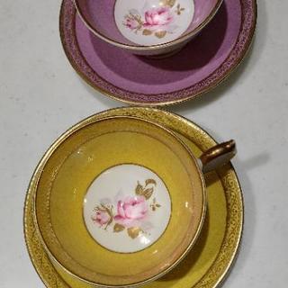 AYNSLEY エインズレイ　カップ、ソーサー　2点　ティーカップ