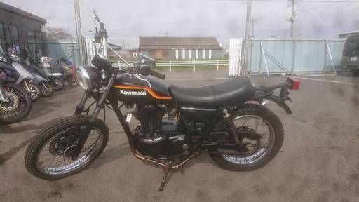 他店に売れてしまいました。エンジン好調・早い者勝ち激安現状販売　カワサキ250TR