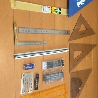 MAX製 A2平行定規 / 製図用具一式