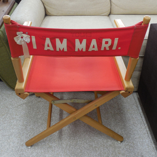 ディレクターチェア コカコーラ 折りたたみ ネーム入り イス 椅子