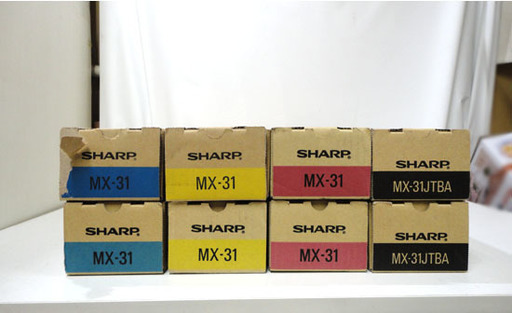 未使用 SHARP/シャープ 純正トナー MX-31JT 4色8本セット 札幌市 白石区 東札幌