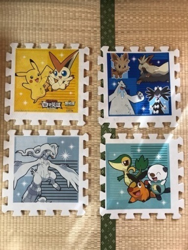 30 30 ポケモンパズルマット 中古16枚セット まるえモン 東海のベビー用品の中古あげます 譲ります ジモティーで不用品の処分