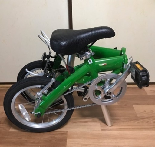 ★FIAT AL-FDB140 折りたたみ 自転車 緑 グリーン★ミニベロ ☆FIAT AL-FDB140 折りたたみ 自転車 緑 グリーン☆ミニベロ