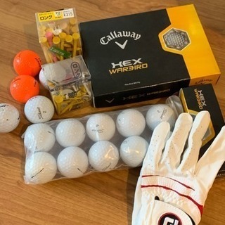 ベストバランスフルセットとオマケのキャディバッグ＆もろもろ