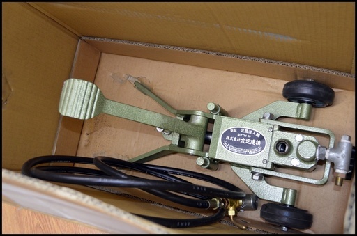未使用 友定建機 新型足踏注入機 TM-50 足踏式