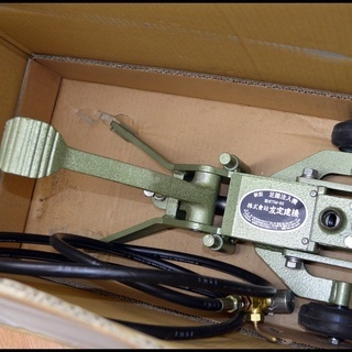 未使用 友定建機 新型足踏注入機 TM-50 足踏式