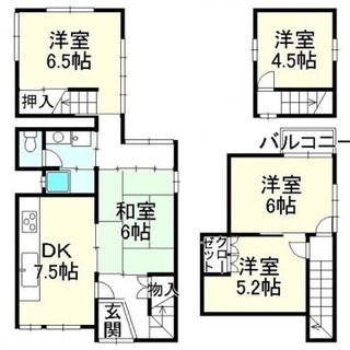 【即入居可能賃貸物件】大津市本宮二丁目 大津駅徒歩8分 5DK ...