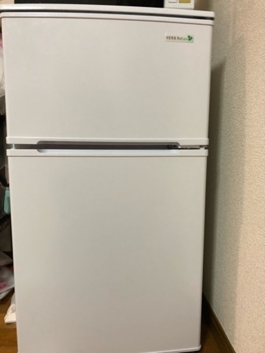 引き取り先が決まりました。2018年製☆超美品☆ヤマダ電機90Ｌ冷蔵庫