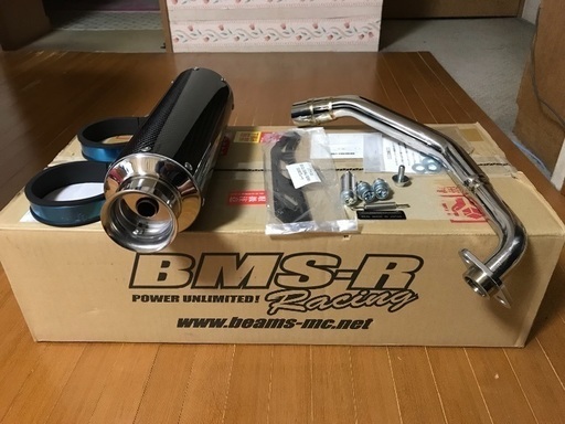 ビームスカーボンマフラー