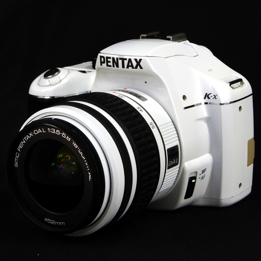 PENTAX デジタル一眼レフカメラ K-x レンズキット ホワイト Used