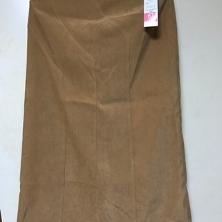 新品スゥェード調ロングスカートサイズ67☆