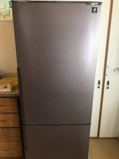2017年製 SHARPプラズマクラスター冷蔵庫