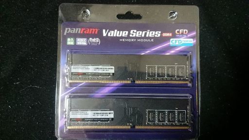 メモリ 16GB(8×2)DDR4 PC4 21300