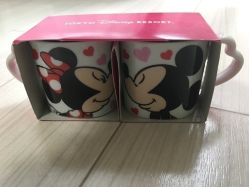 ミッキー＆ミニー ペアマグカップ