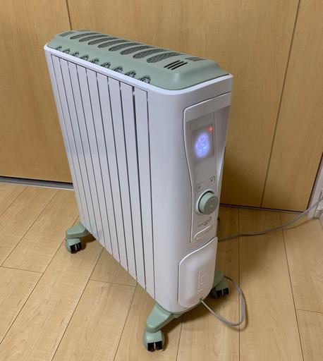 メーカー保障あり◆17年購入品◆リモコン未使用◆デロンギ・ベルカルドオイルヒーター◆発送可