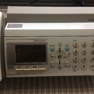 NECスピークス ファックス機能付き 電話機