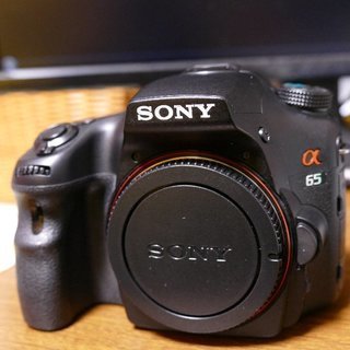 デジタル一眼カメラ SONY α65 ダブルズームレンズキット SLT-A65VX