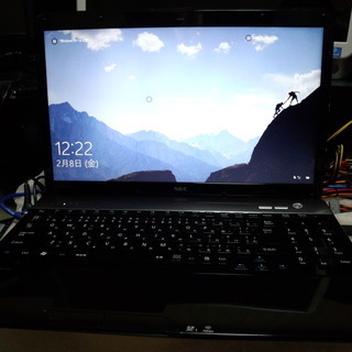 ノートパソコン NEC LaVie LS150/F Windows10 HDD500GB メモリ4GB