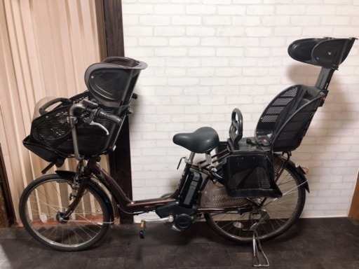 116 ブリヂストン アンジェリーノアシスタ 6Ah 三人乗り 電動自転車 ...