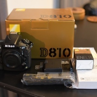 Nikon D810 極上品 元箱 付属品あり 予備バッテリ付