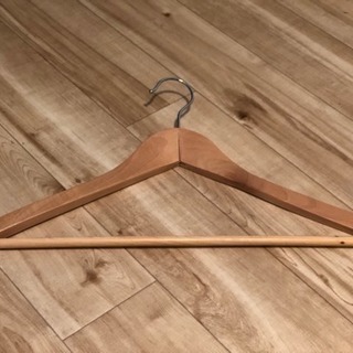 IKEA 木製ハンガー15本