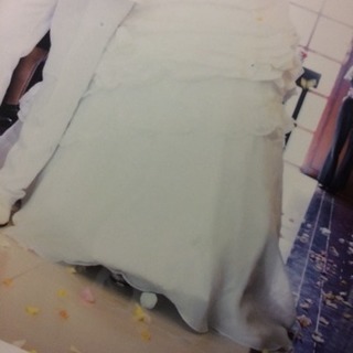 大きめサイズウエディングドレス、