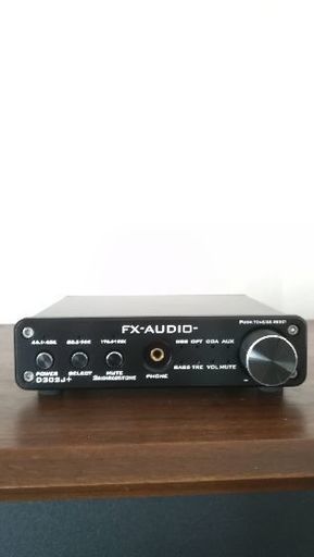 FX-AUDIO- D302J+[ブラック] ハイレゾ対応デジタルアナログ4系統入力 