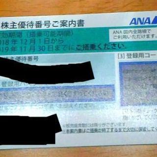 ANA(全日空) 株主優待券（～11/30）