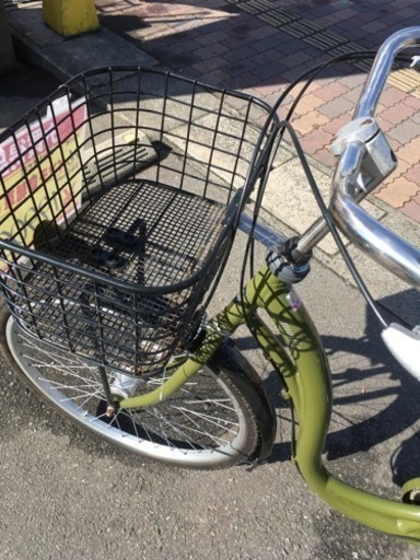 福岡 早良区 原 22/26インチ 前後子ども乗せ付き自転車