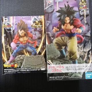 ドラゴンボール 一番くじ ドッカンバトルコラボ賞 悟空 ベジータ