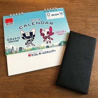 【未使用】2019年 カレンダーと手帳セット オリンピック