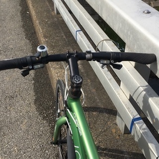 配達あり LOUIS GARNEAU 中古自転車 グリーン ギア付き