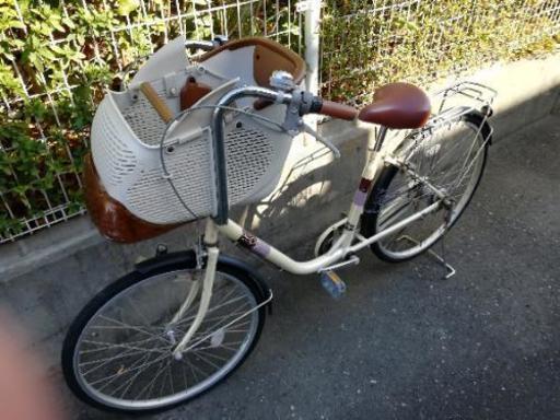 子供乗せ自転車　三段変速付き