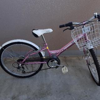 24インチ シマノ6段 児童用 自転車