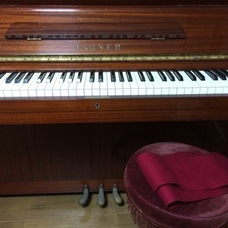 ワグナー　WAGNER 　W3C アップライトピアノ ワグナー アップライトピアノ 木目調 WAGNER W3