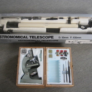 【あげます】天体望遠鏡・顕微鏡