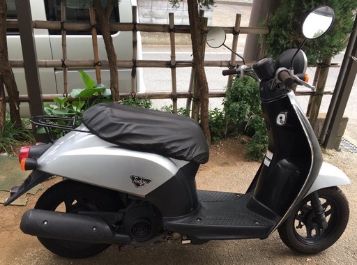 送料0円 (地域限定)/HONDA/Today/シルバー/AF61型/中古品
