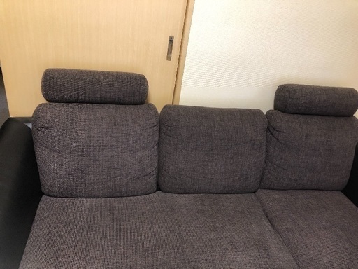 オットマン付ソファ23日までの引取で値下げ‼13800→11500円
